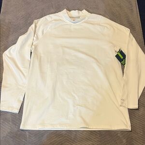 DSG White Long Sleeve Men's Tee